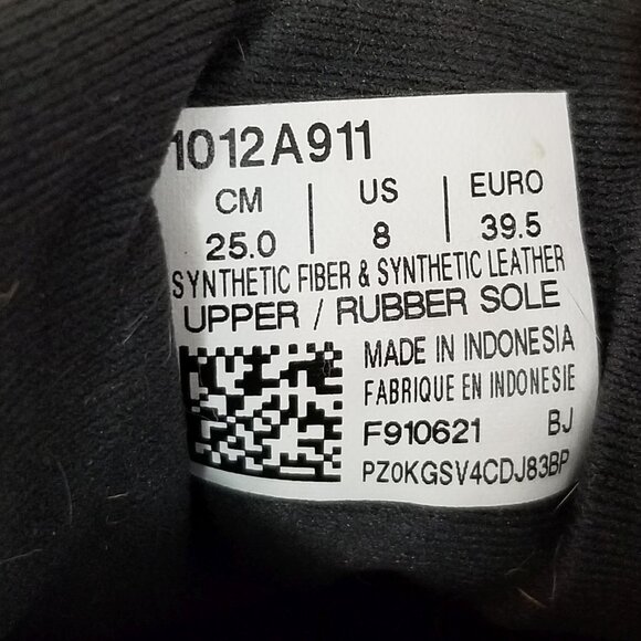 ASICS Gel Contend 7 AmpliFoam Lace Up Running Shoe Black Size 8 ~ 4399 - Picture 10 of 10